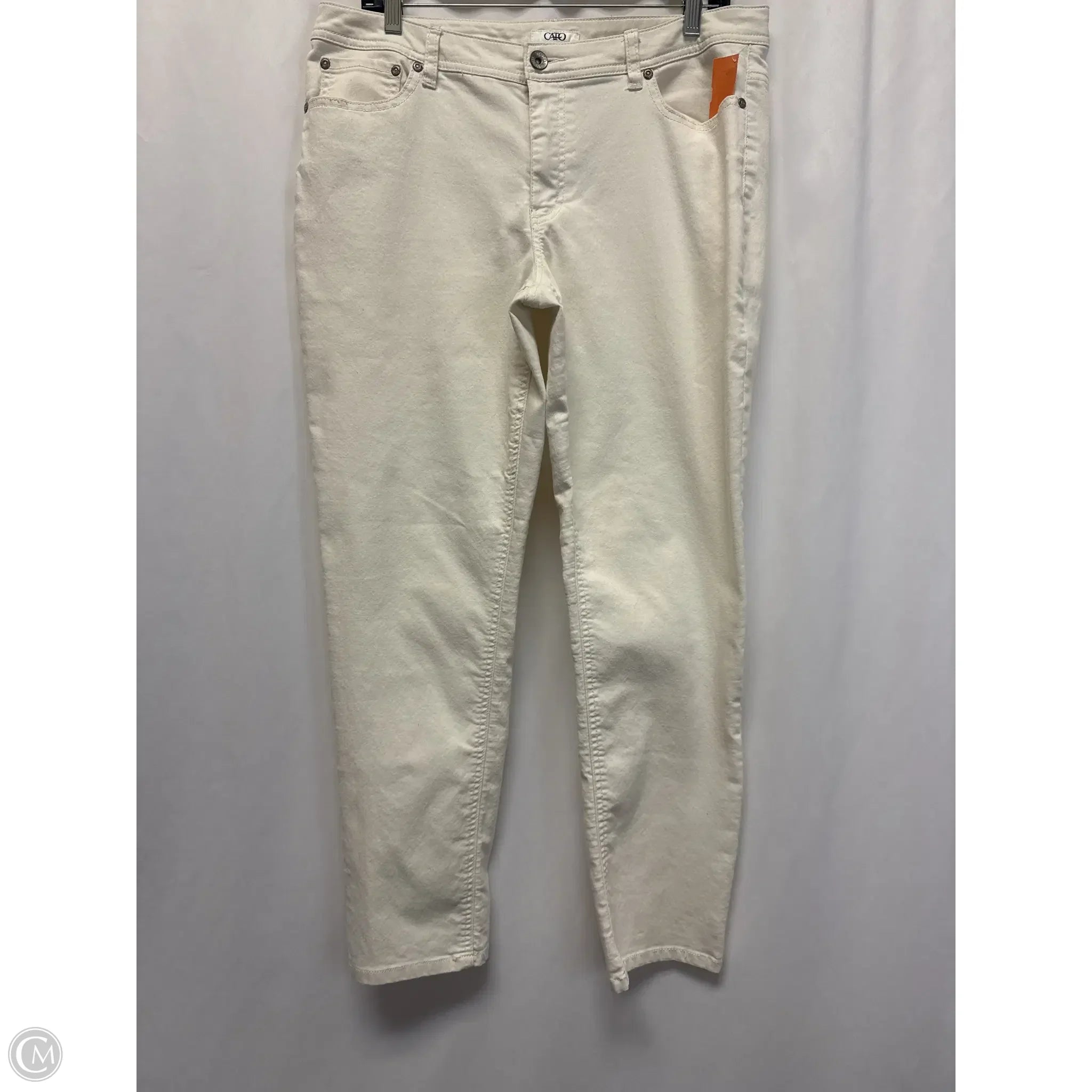 Rip and Tear Men's JeansJeans Straight By Cato In White Denim, Size: 14