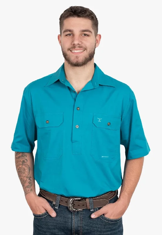 Men's Logo T-Shirts for Brand RepresentationJust Country Mens Adam Work Shirt JC10104 Men's Logo T-Shirts for Brand RepresentationJust Country Mens Adam Work Shirt JC10104