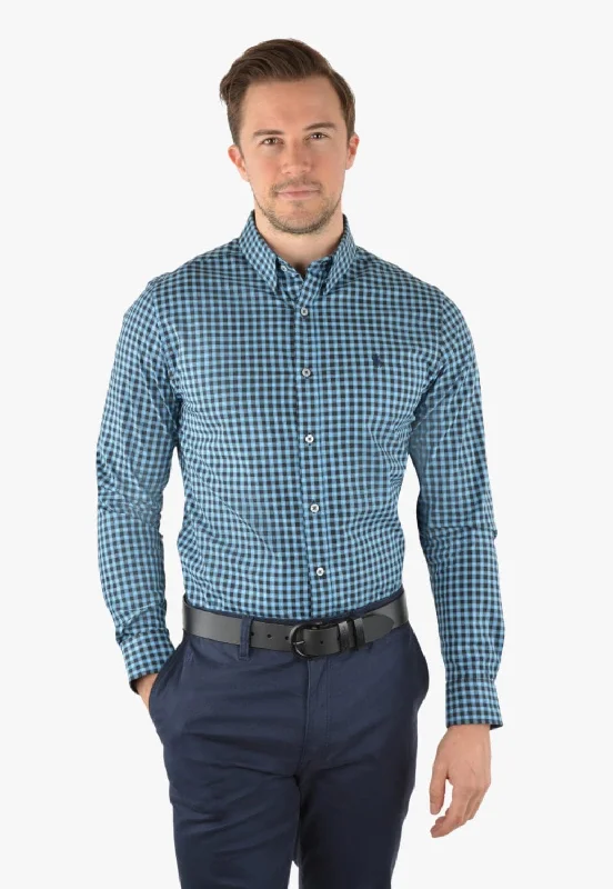 Men's Patterned Dress Casual Shirts for Smart-Casual EventsThomas Cook Mens Norton Check Tailored Long Sleeve Shirt Men's Patterned Dress Casual Shirts for Smart-Casual EventsThomas Cook Mens Norton Check Tailored Long Sleeve Shirt