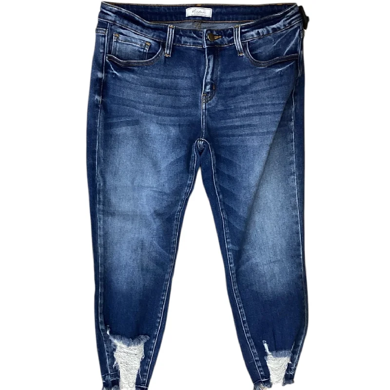 Cool Men's JeansJeans Designer By Kancan In Blue Denim, Size: 8