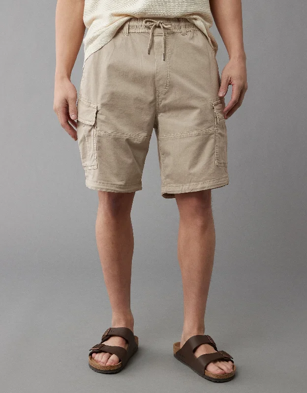 Flexible and Stretchy Men's Yoga and Athletic ShortsAE Flex 9" Relaxed Cargo Short