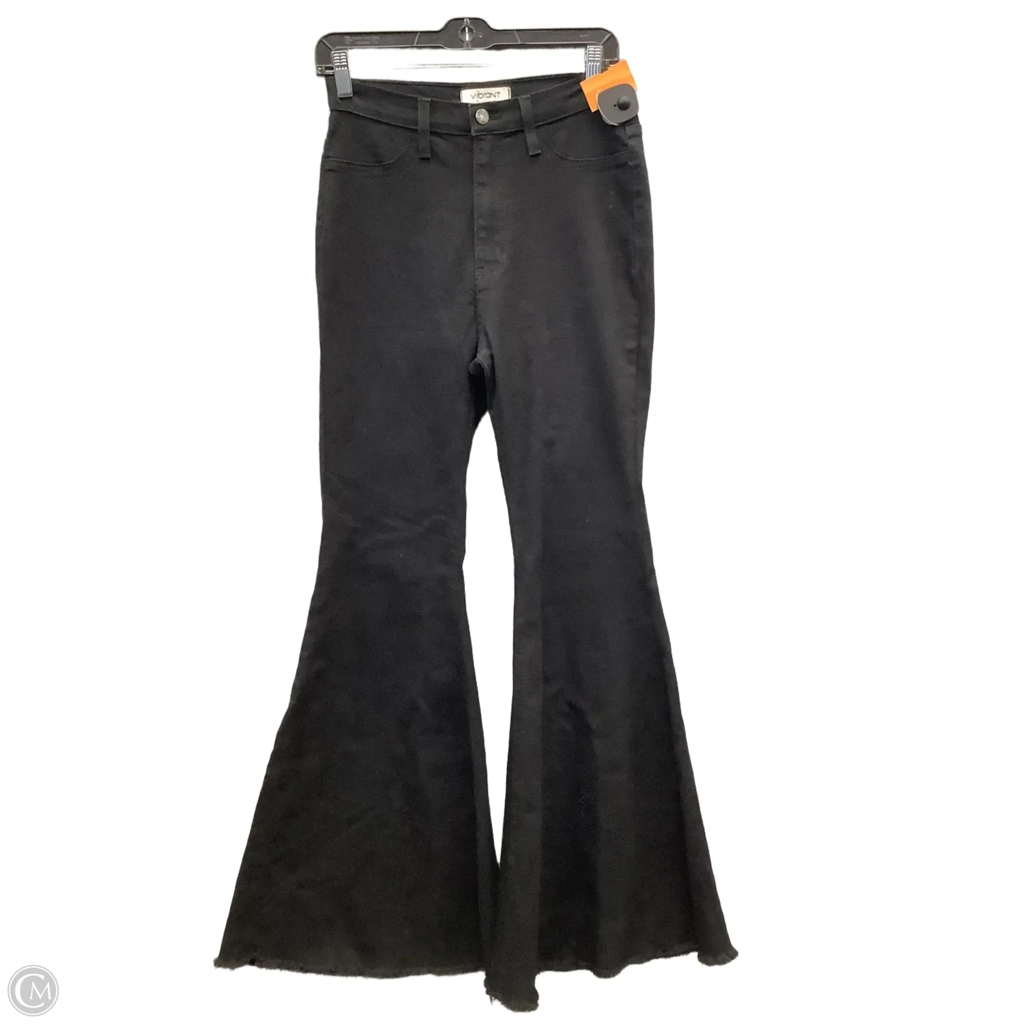 Designer Men's JeansJeans Flared By Clothes Mentor In Black Denim, Size: 6