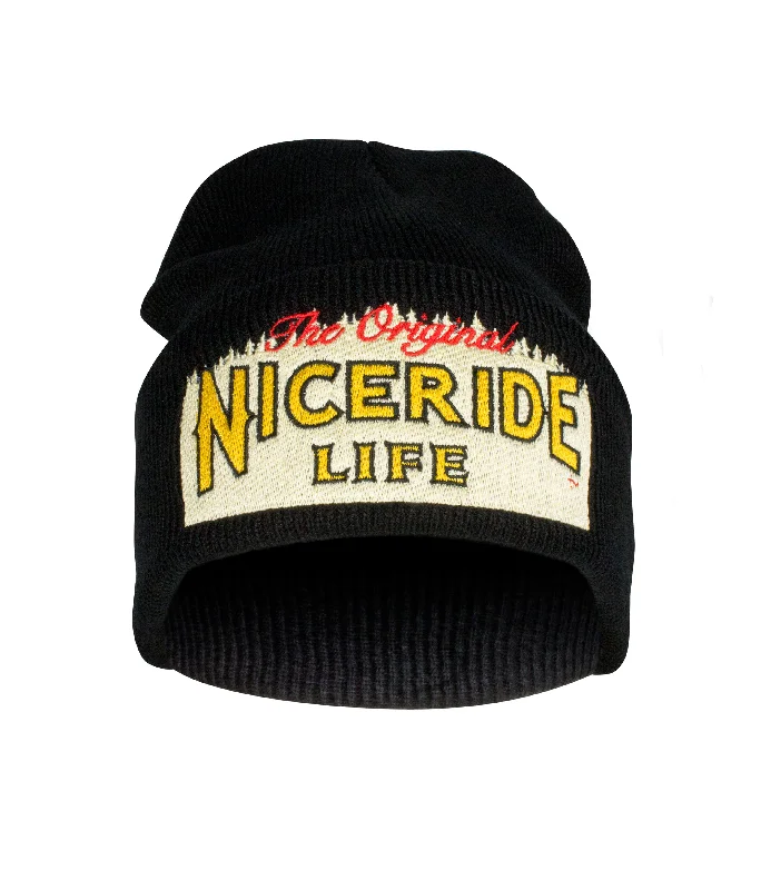 Novelty Trucker Hats"Forest"   Cuff Beanie
