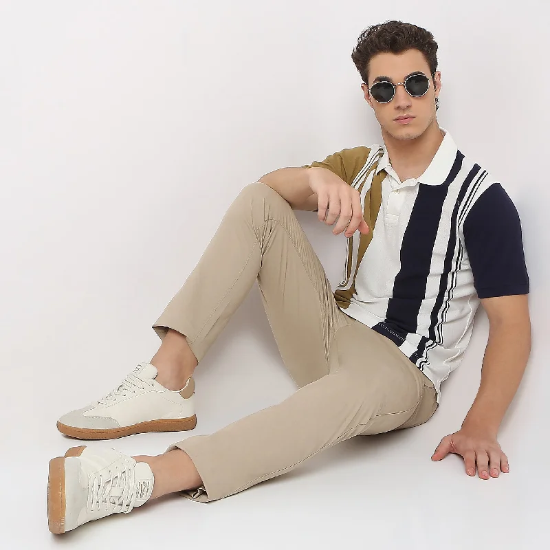 Men's Shirts with Patchwork PatternsWeekend Polo™ - Exclusive Vertical Stripes Pattern Regular Fit Polo T-Shirt Men's Shirts with Patchwork PatternsWeekend Polo™ - Exclusive Vertical Stripes Pattern Regular Fit Polo T-Shirt
