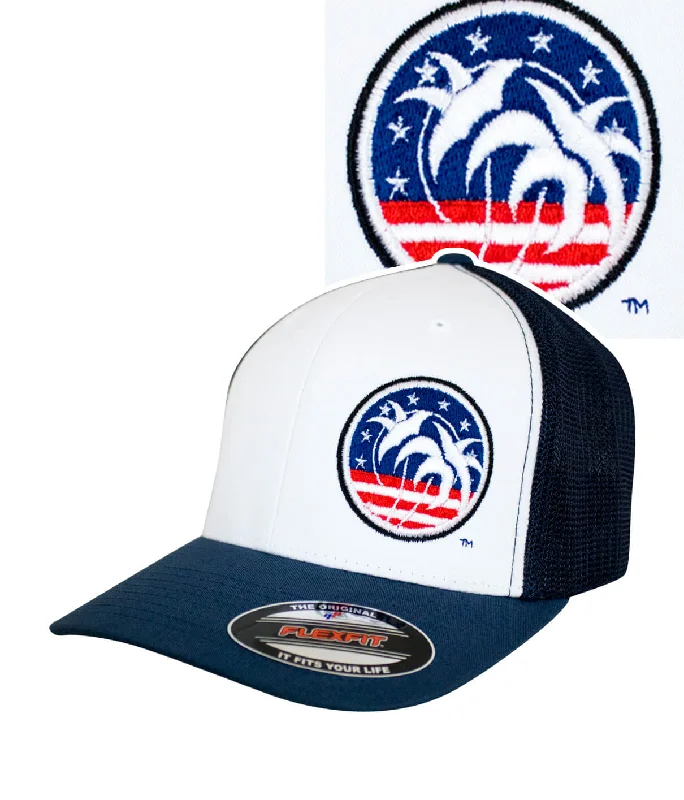 Casual Fedora Hats for Men"Spirit of 76" Meshback Flexfit Hat
