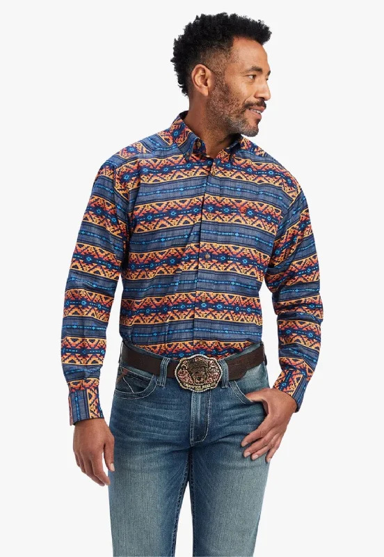 Men's Patterned Dress Shirts for a Unique TwistAriat Mens Nikolai Classic Long Sleeve Shirt Men's Patterned Dress Shirts for a Unique TwistAriat Mens Nikolai Classic Long Sleeve Shirt