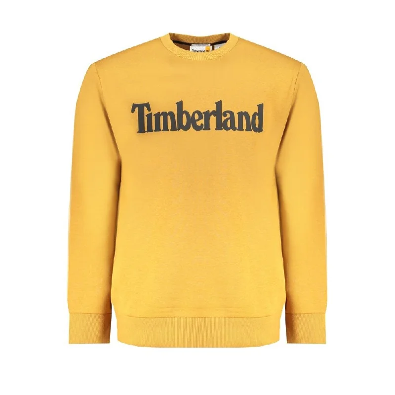 Chic Men's Cashmere SweatersTimberland Brown Cotton Men's Sweater