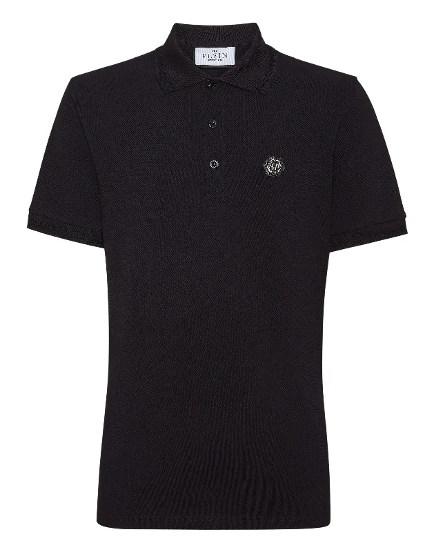 Men's Shirts with Geometric PatternsPolo Shirt SS Stones Skull&Bones