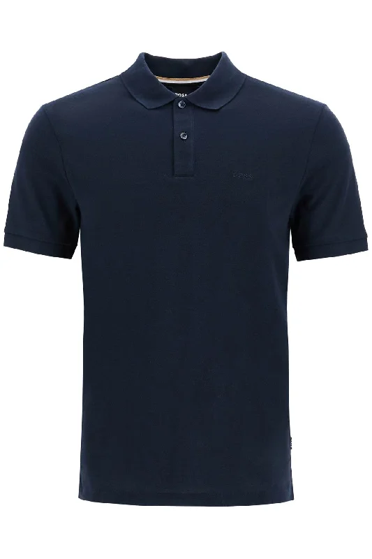 Men's Shirts with Single-Breasted DesignsBoss Men's Organic Cotton Pallas Polo Shirt