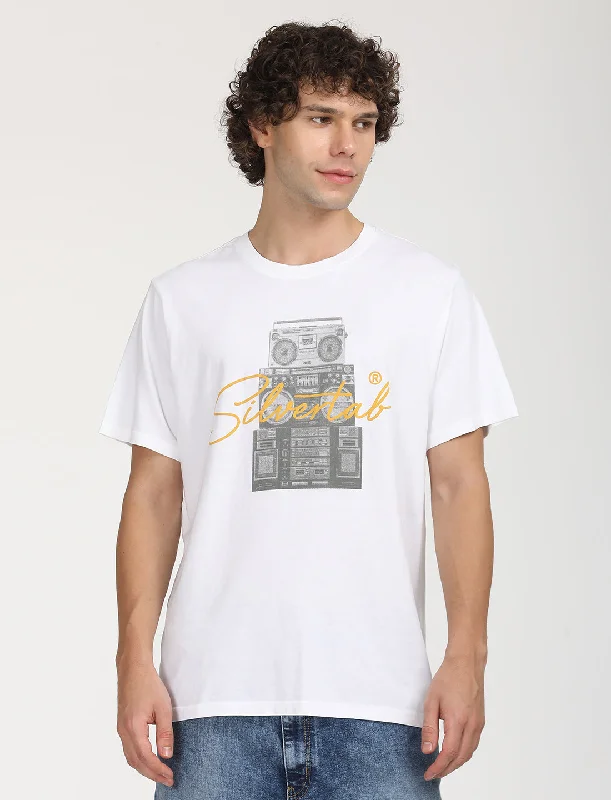 Men's Shirts with Hidden PocketsMen's Graphic Print Relaxed Fit T-Shirt