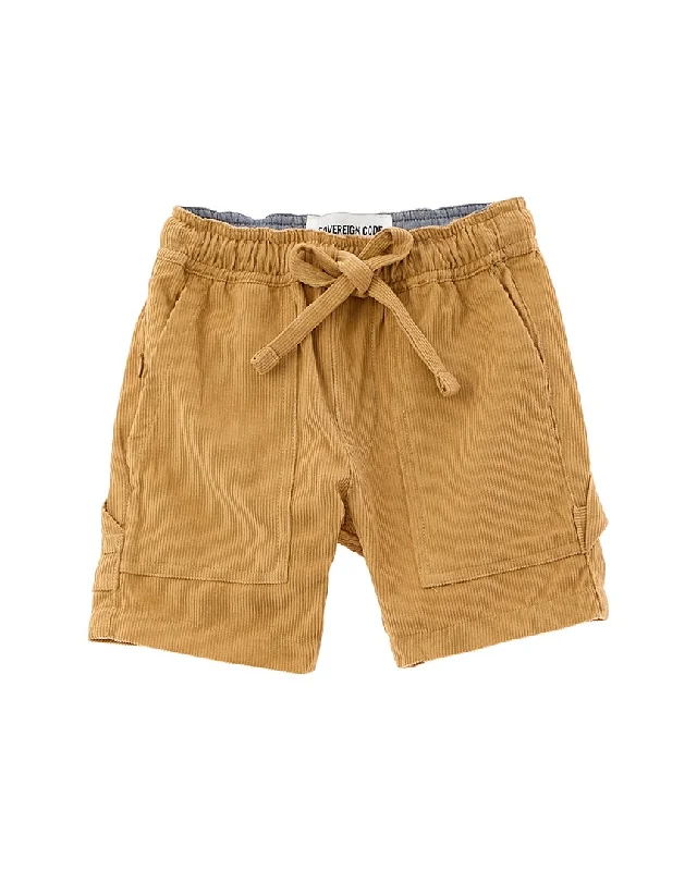 Cozy Men's Flannel ShortsSovereign Code Werther Thin Wale Corduroy Short