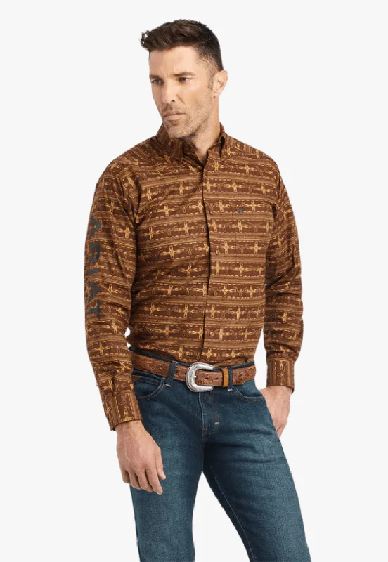 Men's Moisture-Wicking Shirts for All-Day ComfortAriat Mens Pro Series Team Colter Fitted Long Sleeve Shirt Men's Moisture-Wicking Shirts for All-Day ComfortAriat Mens Pro Series Team Colter Fitted Long Sleeve Shirt