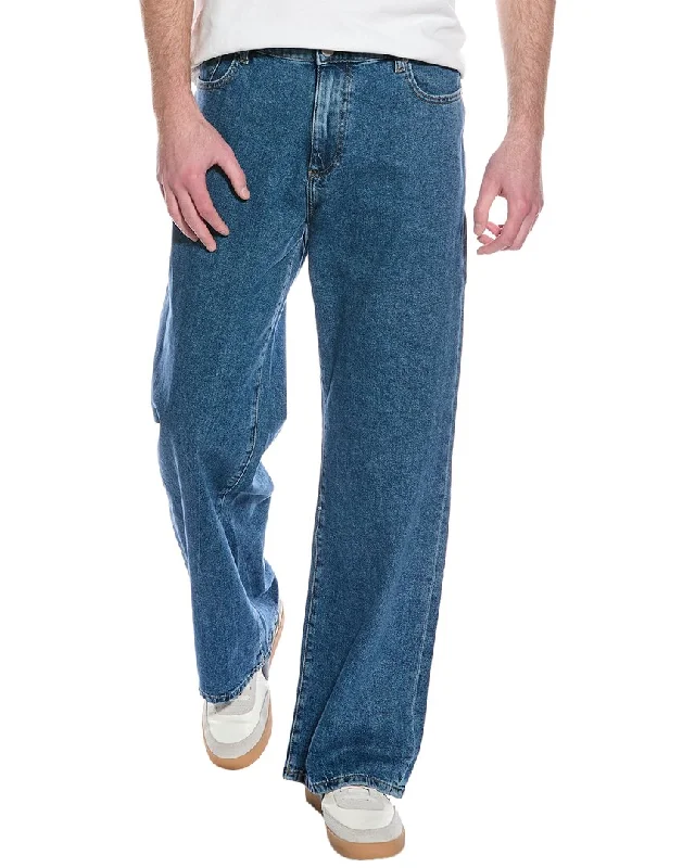 High-Quality Ripped Men's JeansDL1961 Glen Keys Straight Jean