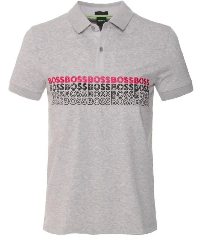Men's Shirts with Antimicrobial TreatmentMen Pavel Cotton Polo Shirt In Light/pastel Grey Men's Shirts with Antimicrobial TreatmentMen Pavel Cotton Polo Shirt In Light/pastel Grey