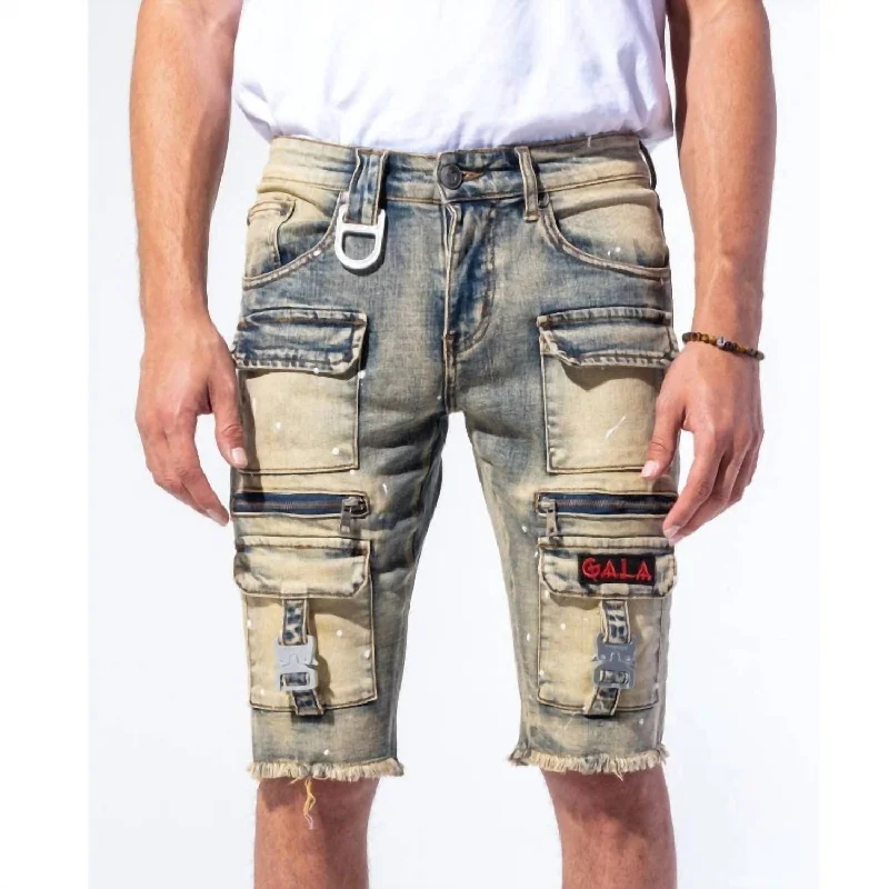 Elegant and Refined Men's Dress and Office ShortsMen's Original Stash Short In Earth Acid Elegant and Refined Men's Dress and Office ShortsMen's Original Stash Short In Earth Acid