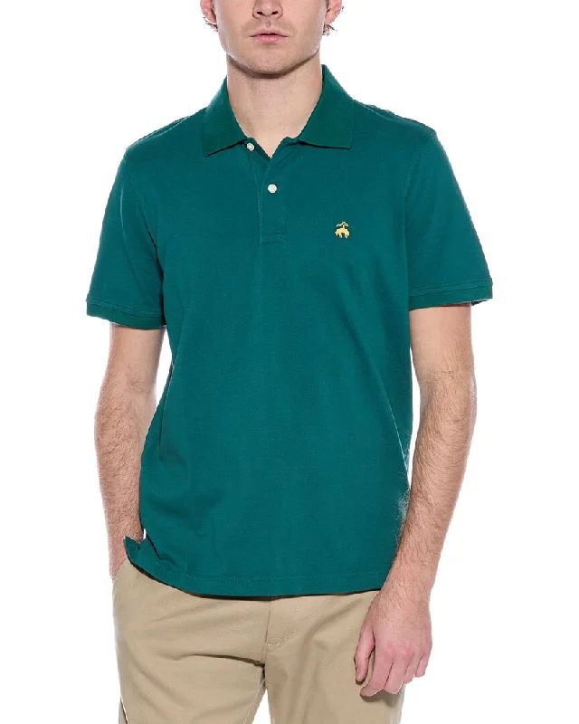 Men's Shirts with Mandarin CollarsBrooks Brothers Slim Fit Polo Shirt