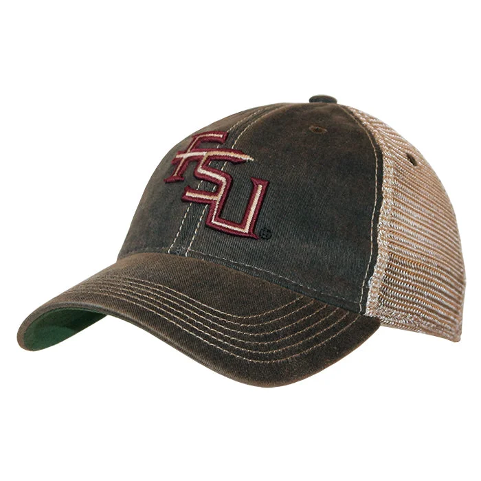 All-Weather Fishing HatsLegacy FSU Adjustable Trucker Cap - Black