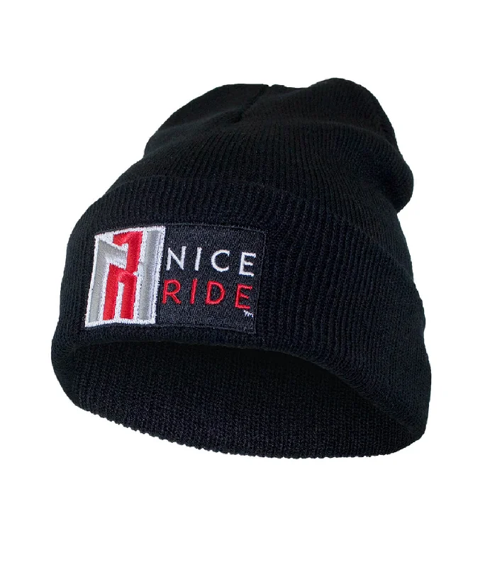 Best Casual Hats"N-R Red" Cuff Beanie