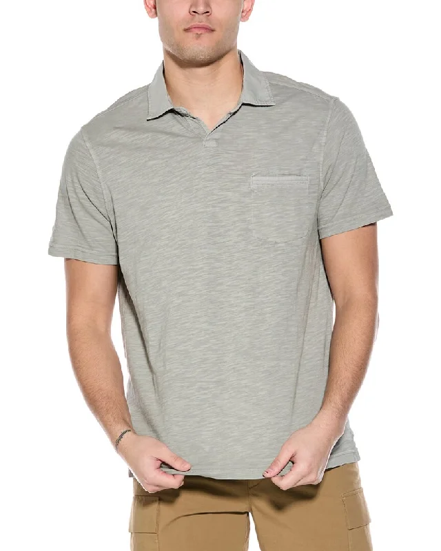 Men's Shirts with Patchwork SleevesTommy Bahama Beach Fade Johnny Collar Polo Shirt