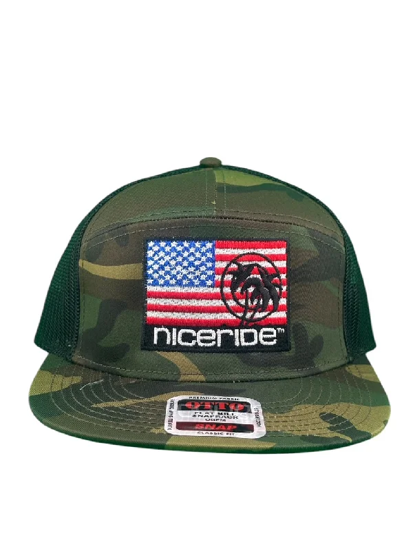 Lightweight Bucket Hats"Strong" 7 panel Unisex Trucker Hat