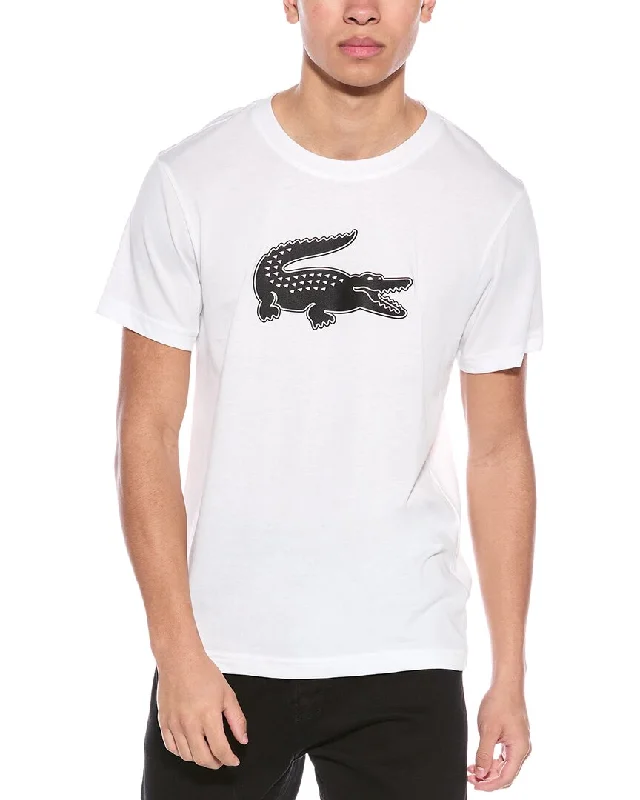 Men's Shirts with Double-Breasted DesignsLacoste Graphic Croc T-Shirt