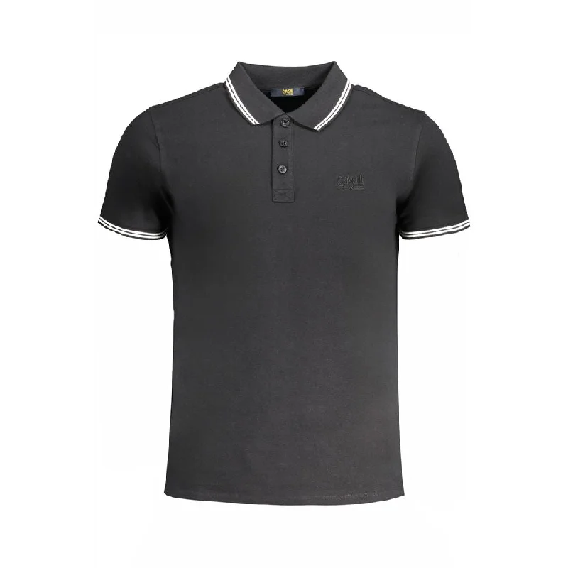 Men's Shirts with Pleated HemlinesCavalli Class  Cotton Polo Men's Shirt