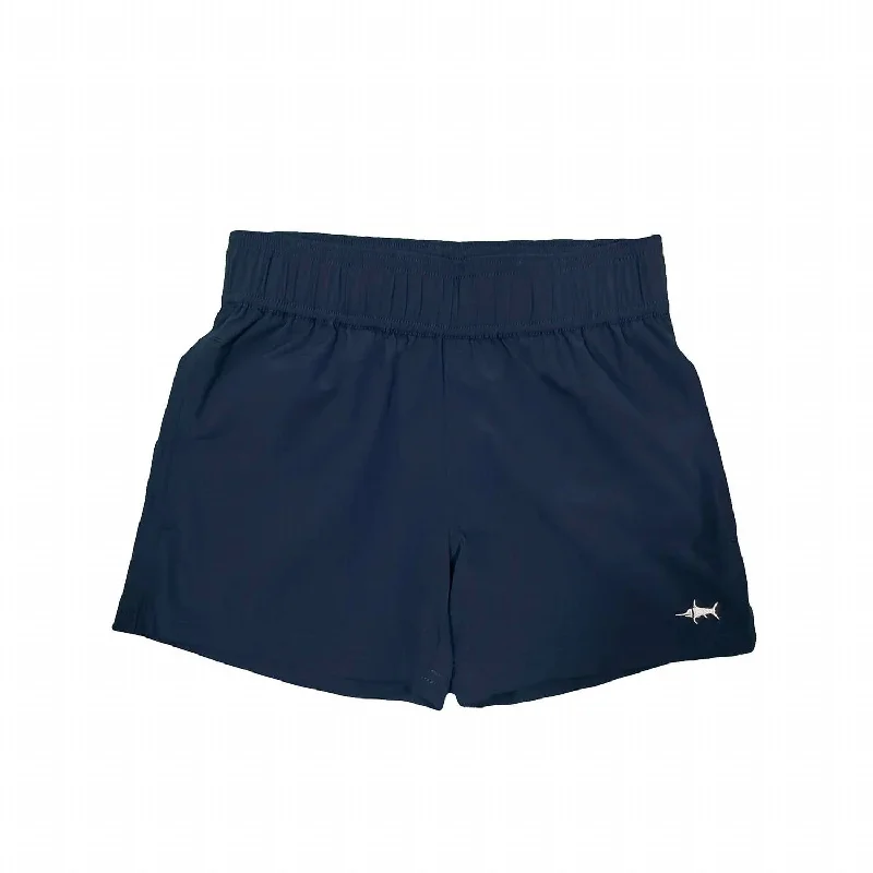 Men's Versatile Outdoor Adventure ShortsInlet Performance Short In Navy