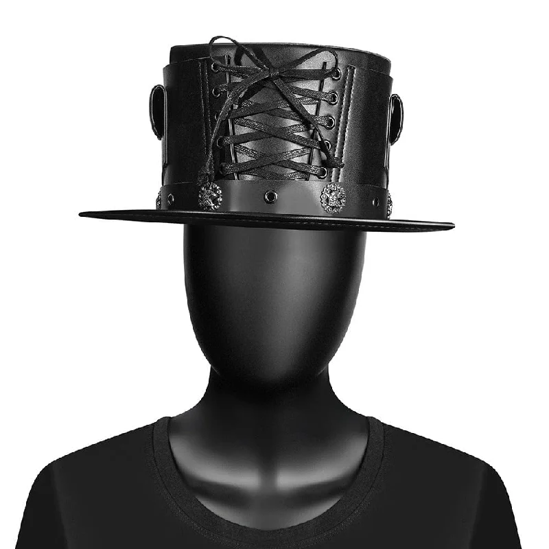 Youth Snapback HatsMen's Steampunk Strappy Badge Hat