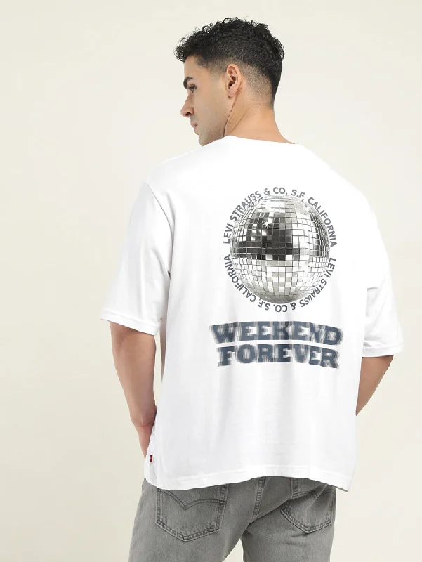 Men's Shirts for BoatingMen's Graphic Print Loose Fit T-shirt