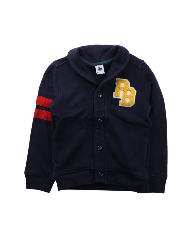 Men's Sweaters with Flat-Front DesignsPetit Bateau Cardigan 3T