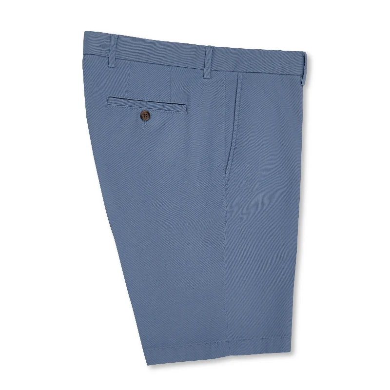 All-Season Men's Versatile ShortsCotton/Silk Stretch Short, Country Blue