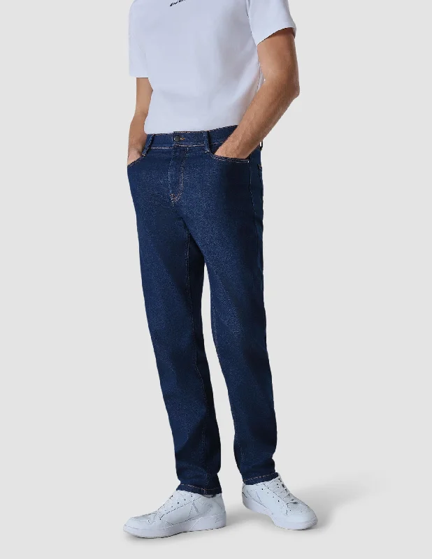 Inexpensive Rip and Tear Men's JeansClassic Jeans Regular Midnight Blue