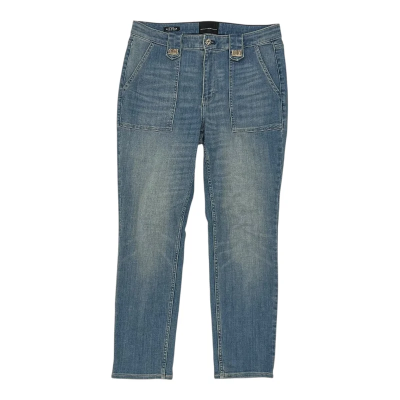 Oversized Men's JeansJeans Skinny By White House Black Market In Blue Denim, Size:10