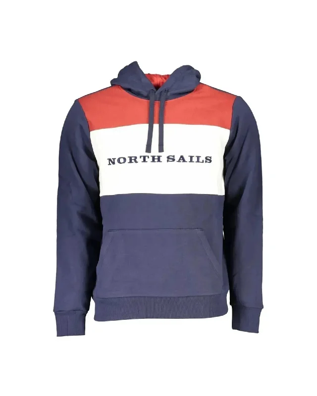 Men's Sweaters with Short SleevesNorth Sails Men's Blue Cotton Sweater - L
