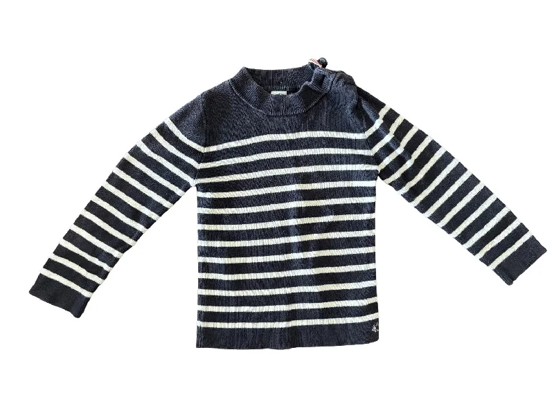 Men's Sweaters with Dropped ShouldersPetit Bateau Knit Sweater 4T