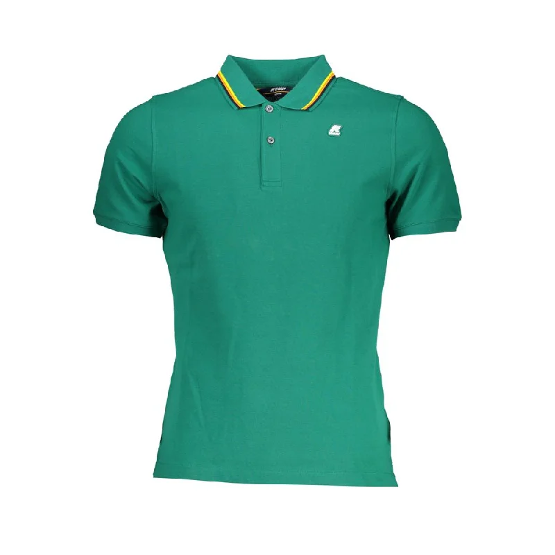 Men's Shirts with Adjustable HemlinesK-WAY  Cotton Polo Men's Shirt