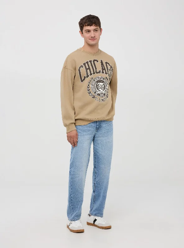 Men's Tab-Collar Shirts for a Crisp LookMan Sweat shirt