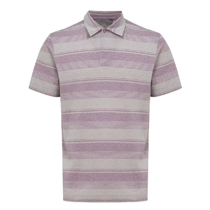 Men's Flowy Shirts for a Relaxed LookCanali Cotton Polo Men's Shirt