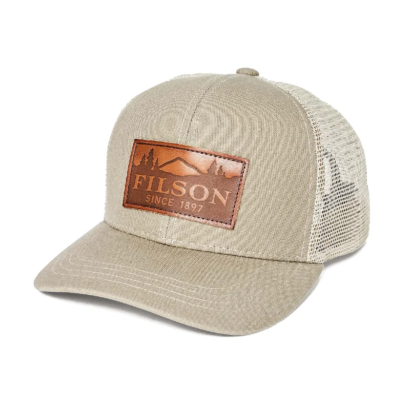 Warm Woolen HatsFilson Dry Tin Logger Mesh Cap - Gray Khaki