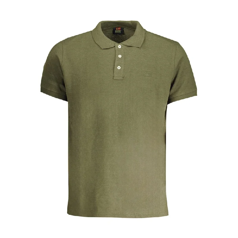 Men's Shirts with Patchwork PatternsNorway 1963  Cotton Polo Men's Shirt