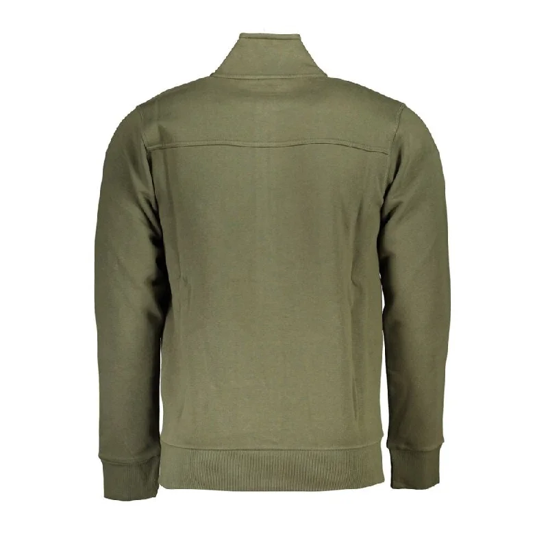 Men's Sweaters with Stand-Up CollarsU.S. Grand Polo Enviable Embroidered Green Zip Men's Sweater Men's Sweaters with Stand-Up CollarsU.S. Grand Polo Enviable Embroidered Green Zip Men's Sweater