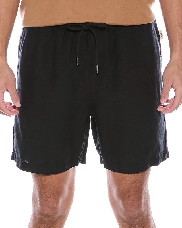 Men's Comfortable Elastic Waistband ShortsOnia Air Linen-Blend Pull-On Short