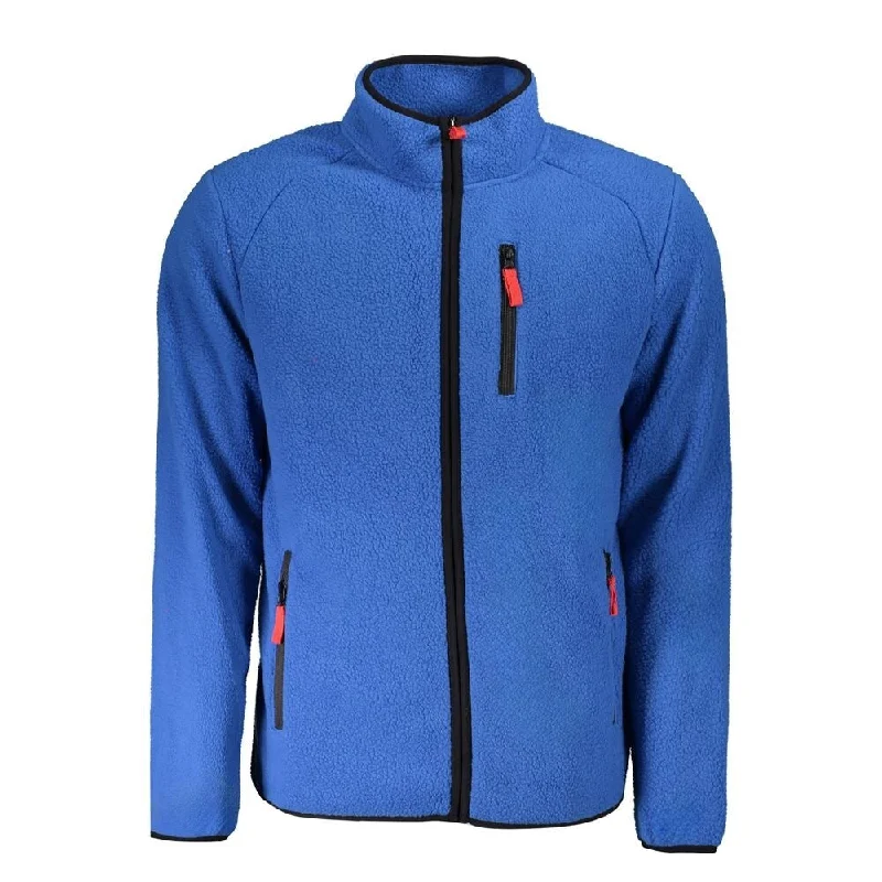 Men's Sweaters with Raglan SleevesNorway 1963 Blue Polyester Men Men's Sweater