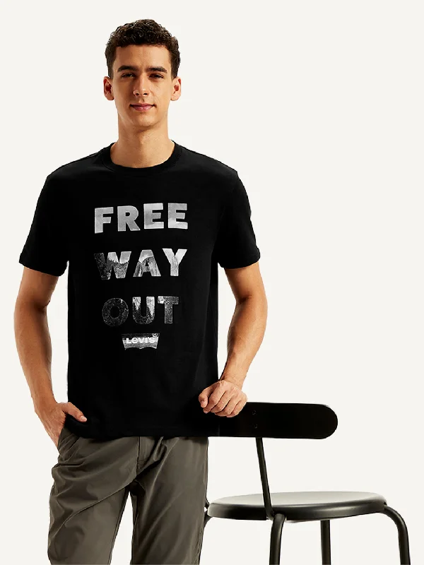 Men's Shirts with Full PlacketsMen's Graphic Print Regular Fit T-Shirt