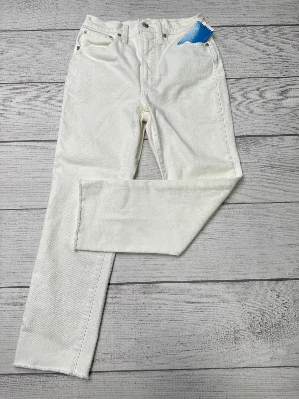 Men's Jeans for SportsJeans Designer By Madewell In White Denim, Size: 0p