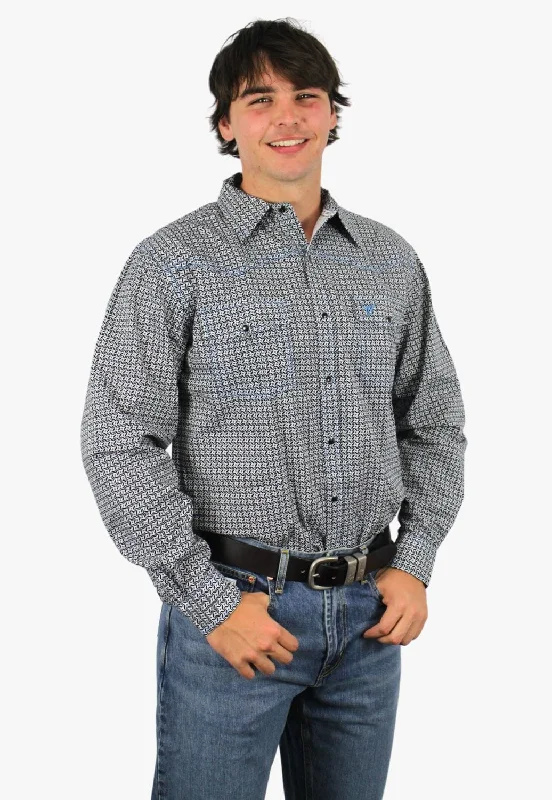 Men's Slim-Fit Shirts for a Flattering ShapeCowboy Hardware Mens Long Sleeve Shirt