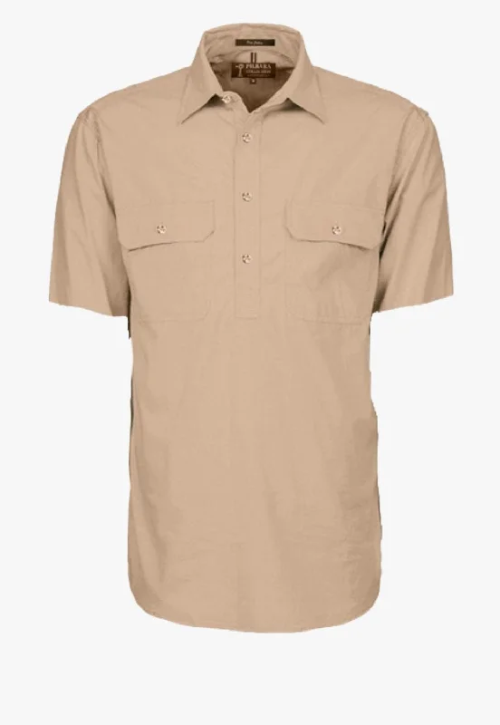 Men's Limited Edition Shirts for ExclusivityPilbara Mens C/Front S/Sleeve Work Shirt RM200CFS Men's Limited Edition Shirts for ExclusivityPilbara Mens C/Front S/Sleeve Work Shirt RM200CFS