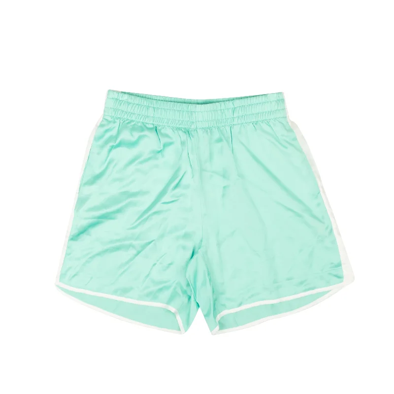 Oversized and Relaxed Men's Loungewear ShortsAqua Blue Waiter Shorts