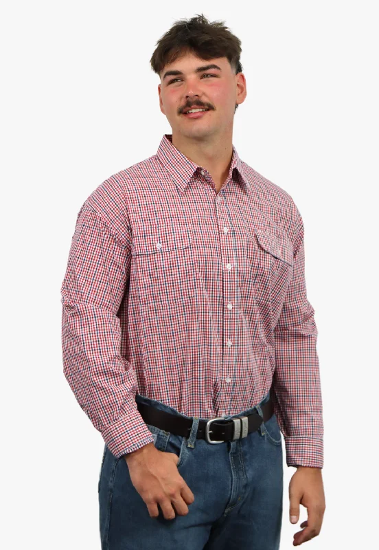 Men's Pattern-Play Shirts for a Fun TwistBisley Mens Long Sleeve Checked Shirt