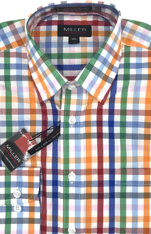 Men's Oxford Shirts for a Preppy StyleMiller Performance Sport Shirt 53362 2098
